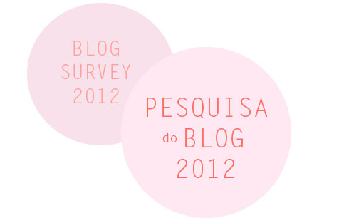 Pesquisa do blog 2012